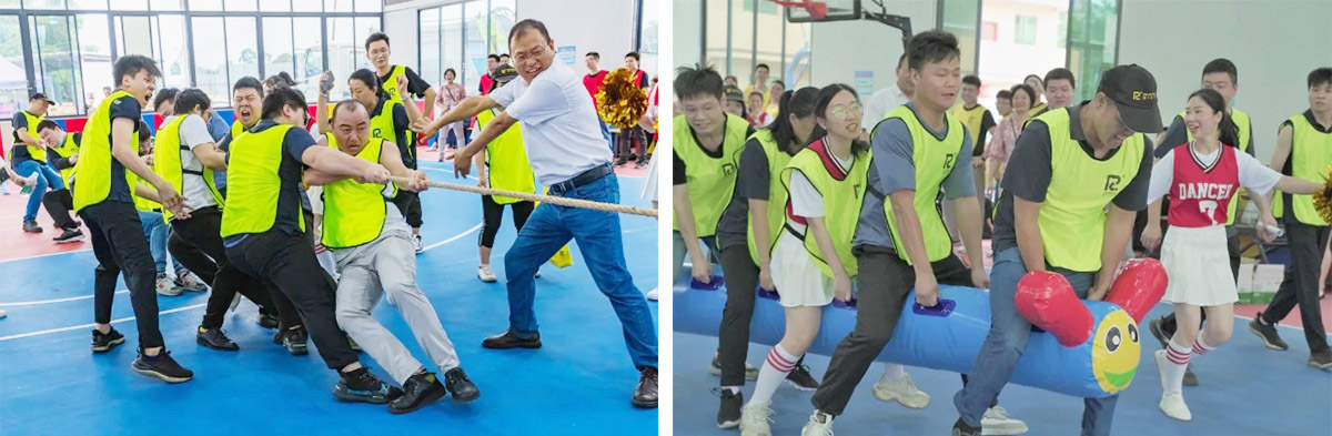 欢乐活动，高效工作——人生就是博官网十五周年庆趣味活动会